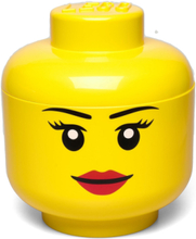 Lego Storage Head Home Kids Decor Storage Storage Boxes Gul LEGO STORAGE*Betinget Tilbud