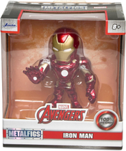 Marvel 4" Ironman Figure Toys Playsets & Action Figures Action Figures Rød Jada Toys*Betinget Tilbud