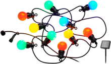Lucas Solar Startset, 10 Led Bulbs Home Lighting Outdoor Lighting String Lights Multi/mønstret Sirius Home*Betinget Tilbud