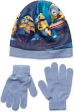 Set Cap + Glooves Accessories Winter Accessory Set Multi/patterned Minions