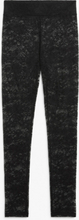 Lace trousers - Black