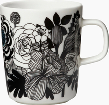Siirtolapuutarha Mug 2,5 Dl Home Tableware Cups & Mugs Coffee Cups Svart Marimekko Home*Betinget Tilbud
