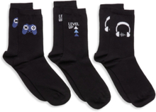 Sock Bb Gaming Level Up Socks & Tights Socks Svart Lindex*Betinget Tilbud