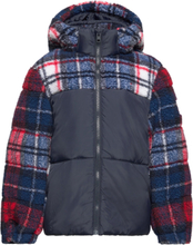 Sherpa Check Jacket Foret Jakke Multi/patterned Tommy Hilfiger