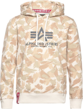 Basic Hoody Camo Designers Sweatshirts & Hoodies Hoodies Beige Alpha Industries