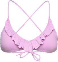 Swim Bra Nolita Flounce Swimwear Bikinis Bikini Tops Triangle Bikinitops Purple Lindex