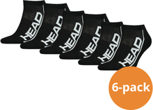 HEAD Sneakersokken Performance 6-pack Zwart-43/46