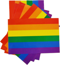 Klistermärke Regnbågsflaggan