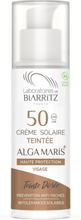 Laboratoires De Biarritz, Alga Maris Tinted Face Sunscreen Spf50 Golden, 50 Ml Solkrem Ansikt Nude Laboratoires De Biarritz*Betinget Tilbud