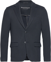 Bs Mendocino Slim Fit Blazer Suits & Blazers Blazers Single Breasted Blazers Navy Bruun & Stengade