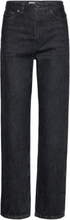 Ilo Rigid Denim Bottoms Jeans Straight-regular Black Wood Wood