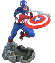Diamond Select - Marvel Gallery Comic Captain America PVC Statue (O/A)