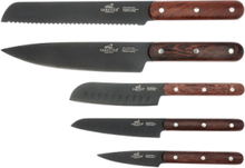 Knife Set Phenix 5-Pack Home Kitchen Knives & Accessories Knife Sets Black Lion Sabatier