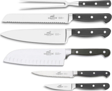 Knife Set Pluton 6-Pack Home Kitchen Knives & Accessories Knife Sets Silver Lion Sabatier