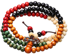 Colorful Tibetan Buddha Buddhist Prayer Beads Bracelet
