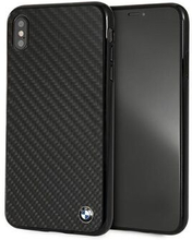Hardcase etui BMW BMHCI65MBC iPhone Xs Max sort / sort Siganture-Carbon