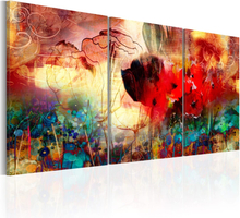 Billede - Garden of Colours - 120 x 60 cm