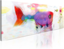 Billede - Deep-sea fishes - 135 x 45 cm