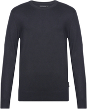 Crew Tops Knitwear Round Necks Navy French Connection