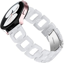 Til Samsung Galaxy Watch4 Active 40mm / 44mm / Watch4 Classic 42mm / 46mm D Shape Resin Smart Watch-