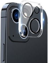 ENKAY HAT-PRINCE Camera Lens Film for iPhone 14 /14 Max , Full Cover Clear Tempered Glass Film, Blac