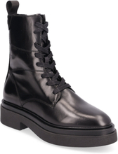 Zandrin Mid Boot Shoes Boots Ankle Boots Laced Boots Black GANT