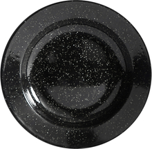 Sagaform - Doris emaljetallerk 20 cm svart