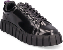 Odessa Leather Black Lave Sneakers Svart EYTYS*Betinget Tilbud