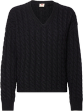 Rae Sweater Caviar Tops Knitwear Jumpers Black LEVI´S Women