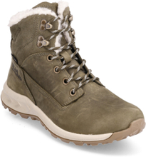 Queenstown City Texapore Mid W Shoes Sport Shoes Outdoor/hiking Shoes Kakigrønn Jack Wolfskin*Betinget Tilbud