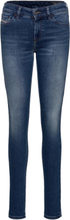 Slandy L.32 Trousers Skinny Jeans Blå Diesel Women*Betinget Tilbud