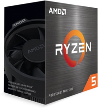 AMD Ryzen 5 5600G - 3,9 GHz - 6 kerner - 12 tråde - 16 MB välimuisti - Socket AM4 - Laatikko - Laatikko