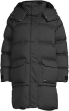 Wear Forever Puffer Coat Sport Coats Padded Coats Black Casall