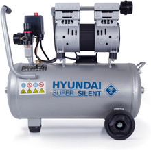 Kompressor 30 L 8 Bar Oljefri Supertyst Hyundai Power Products