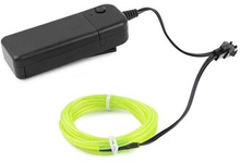 LED Elektrisk Scooter Lys Strip Batteridrevet Vandtæt Fleksibelt Natlys Interiør Biler Atmosfærelys