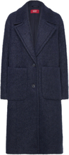 Women Coats Woven Regular Outerwear Coats Winter Coats Marineblå Esprit Casual*Betinget Tilbud