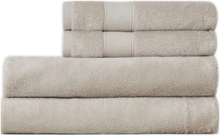 Hotel Cotton/Modal/Mulberry Silk Towel Silver Gray Home Textiles Bathroom Textiles Towels & Bath Towels Bath Towels Beige Lexington Home*Betinget Tilbud