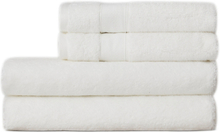 Hotel Cotton/Modal/Mulberry Silk Towel White Home Textiles Bathroom Textiles Towels & Bath Towels Bath Towels Hvit Lexington Home*Betinget Tilbud