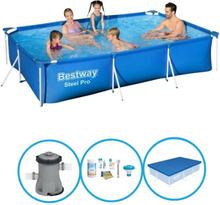 Bestway Pool Steel Pro - Poolpaket - 300x201x66 cm