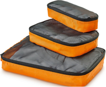 Triple Packing Cubes Bags Travel Accessories Orange Go Travel