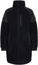 Teddy Shirt Jacket Woman Outerwear Parka Coats Black Tenson