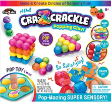 Crazart Crackle Clay Pop-Mazing Super Sensory Set