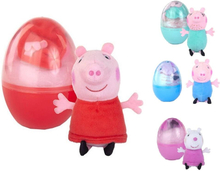 2-Pack Peppa Pig Surprise Egg Plush Doll Toy DIY