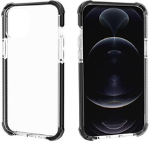 Gennemsigtig akryl klar fortykket fire hjørner stødsikkert beskyttende telefoncover til Apple iPhone