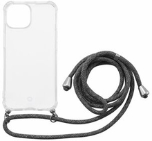 MOMAX ML Anti-drop Fuldt beskyttende telefoncover TPU telefoncover med snor til iPhone 13 - Gennems