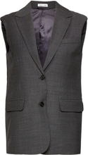 Torino Vest Blazers Sleeveless Blazers Grey DESIGNERS, REMIX