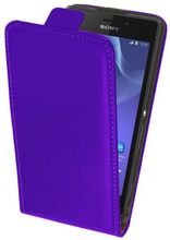 Slim FlipCase - PU-Leder - Sony Xperia Z2 - lila