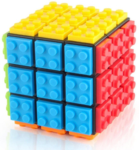 Build-on Brick Magics Cube - Kreativ pusselleksak