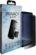 Samsung Galaxy S8 - Privacy 3D Glas - Härtegrad 9H - schwarz