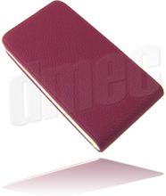 Kunstledertasche Flip Style für HTC One X, lila